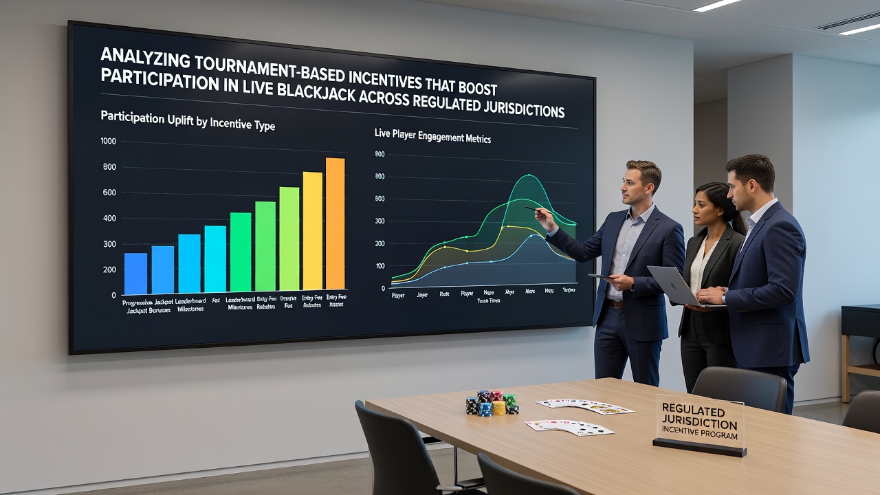 Vergleich von Turnier-Statistiken und Teilnehmerverteilung in regulierten Live-Blackjack-Märkten