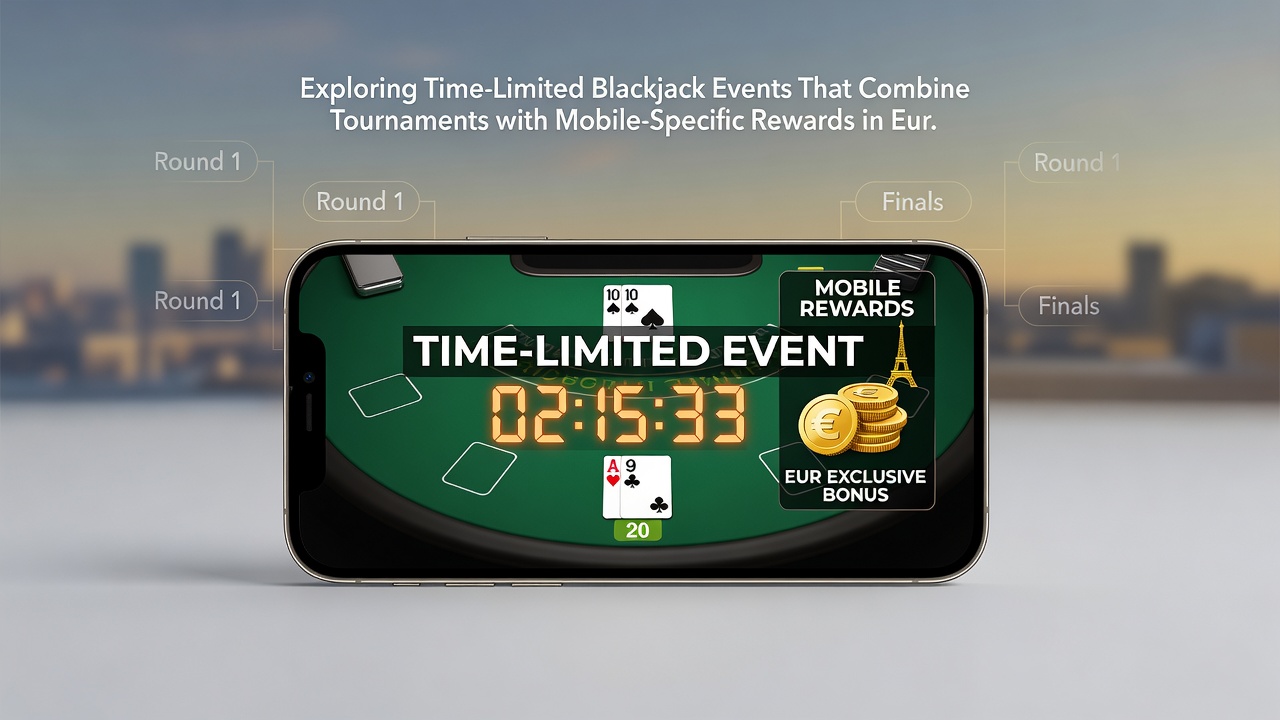 Mobile Blackjack-App mit Turnier-Belohnungen